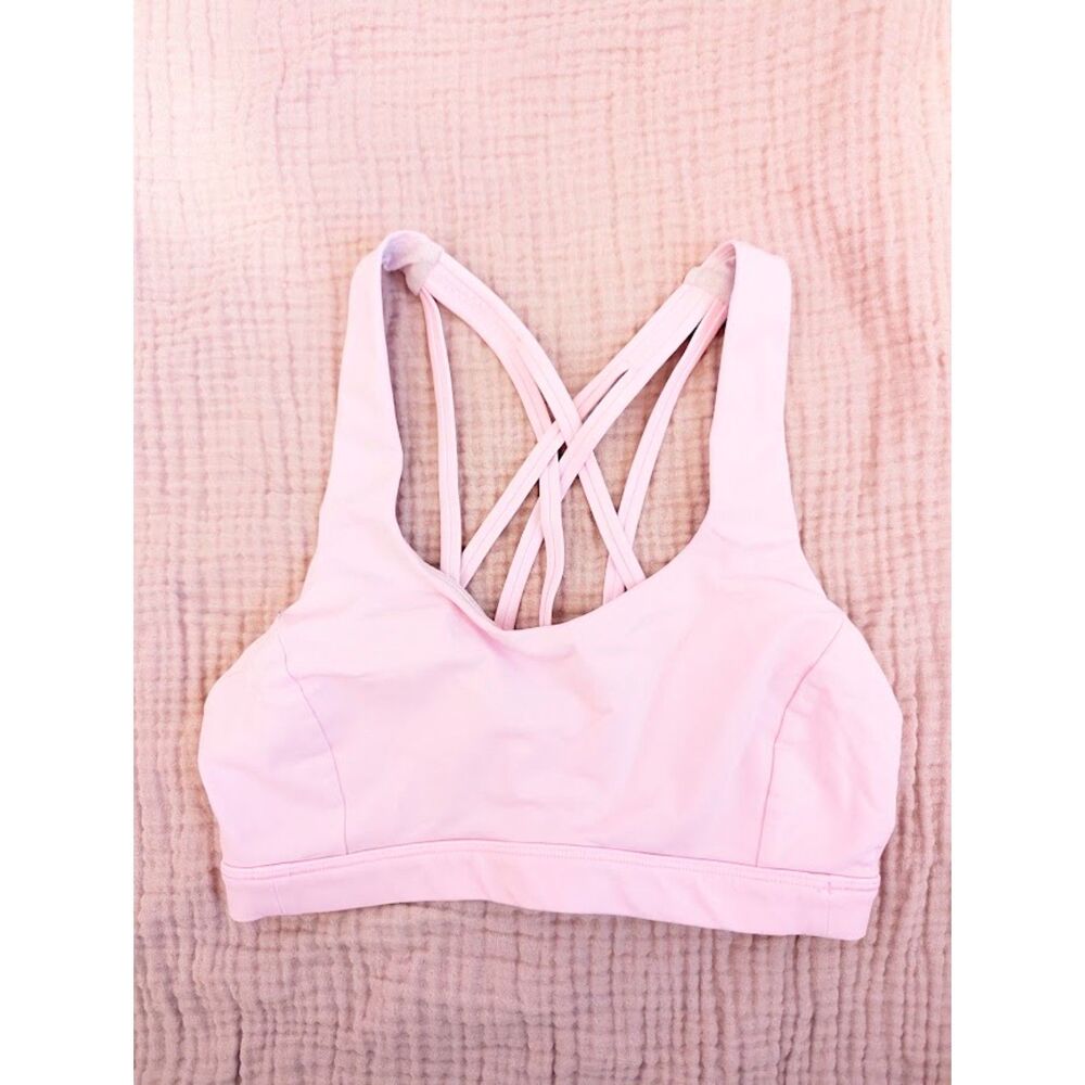 Lululemon Free To Be Serene Bra C/D Pink sz 2